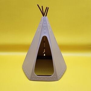 Vintage Teepee Indian Native American Tent from Playmobil 3483 Plastic